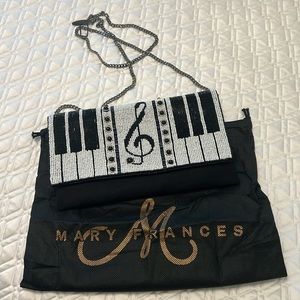 Mary Francés Music Keyboard Clutch/Crossbody